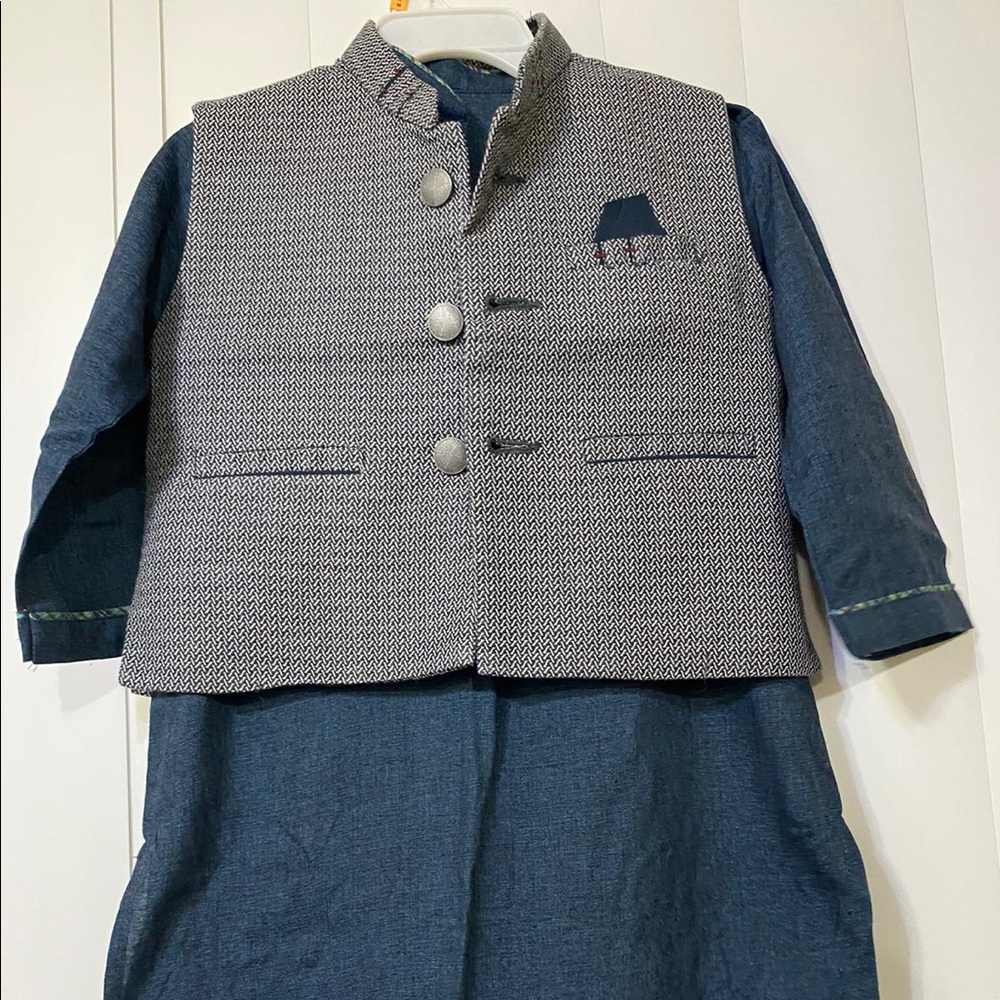 Kids 3 piece dress